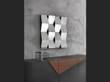 Specchio da arredo a quadri spezzati Aloha di Stones 
