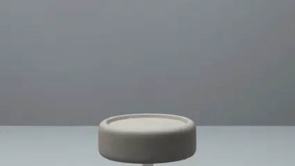 Tavolino Kenzo con top in MDF e struttura in metallo di Stones