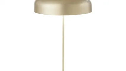 Lampada da tavolo Aura in metallo color Oro satinato di Stones