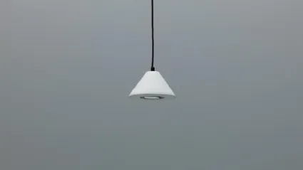 Lampada a sospensione Trilly in metallo Bianco di Stones