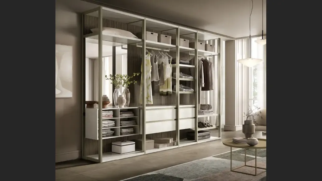 Cabina armadio Antares A121 di Moretti Compact Giorno Notte