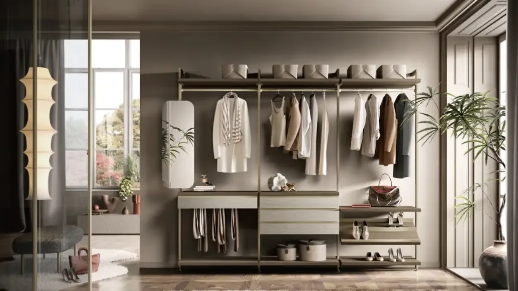 Cabina armadio Virgo V321 di Moretti Compact Giorno Notte