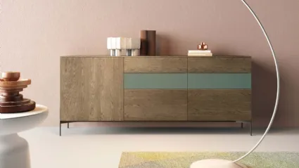 Madia Kosmos KM306 in legno e laccato di Mercantini