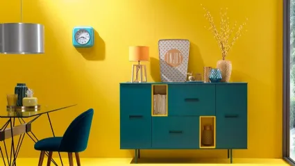Madia dal design moderno e grintoso LV201 di Moretti Compact