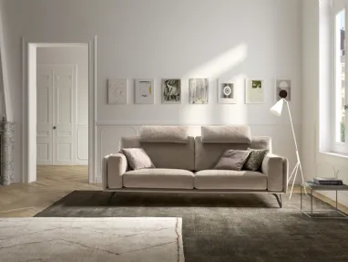 Divano moderno in tessuto Living Bright di Samoa