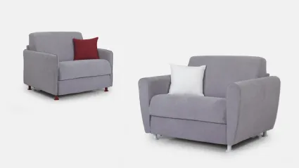 Poltrone letto in tessuto Zara & Gina di Aerre