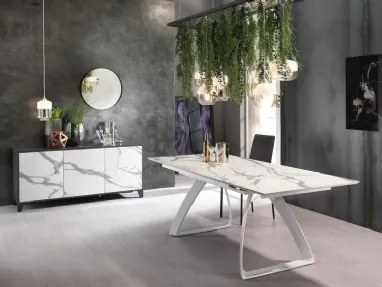 Tavolo allungabile Barret di Stones