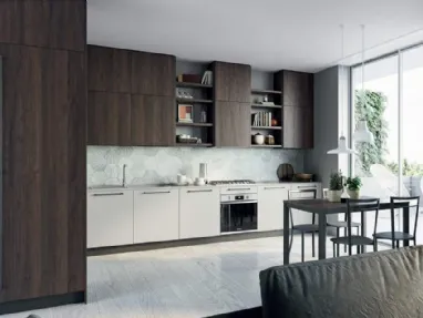 Cucina Moderna Domino Composizione 02 di Prima Cucine