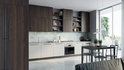 Cucina Moderna Domino Composizione 02 di Prima Cucine