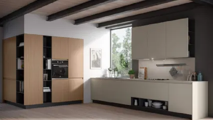 Cucina Moderna ad angolo Fly Composizione 05 di Prima Cucine