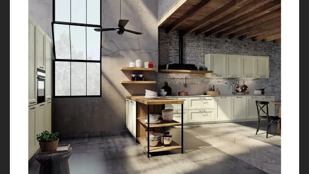 Cucina Moderna con penisola Charme di Fratelli Mirandola
