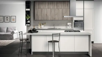 Cucina Moderna Tris Composizione 01 di Prima Cucine