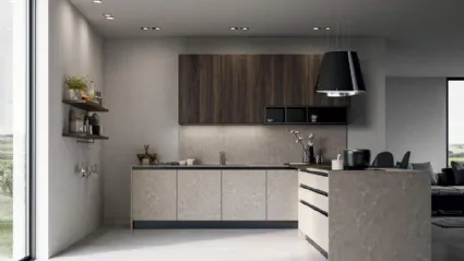 Cucina Moderna Zoe Composizione 02 di Prima Cucine