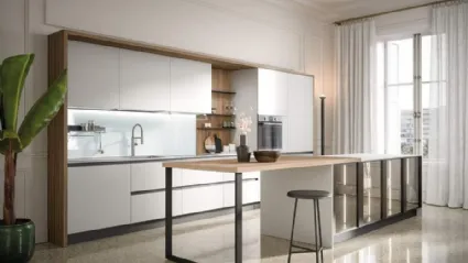 Cucina Moderna con isola Zoe Composizione 05 di Prima Cucine